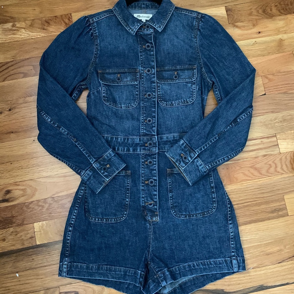 Madewell Denim Romper